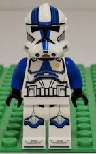 Lego Clone Trooper Specialist Phase 2 501st Legion Minifigure sw1248 NO VISOR