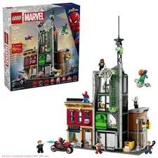 LEGO Marvel Spider-Man vs Oscorp Building Toy 76324