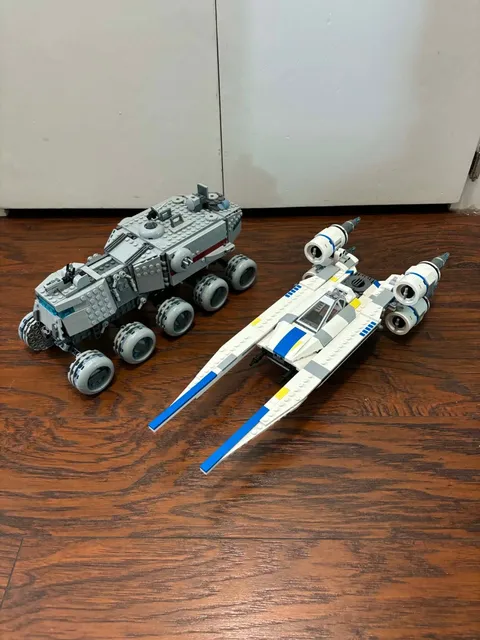 LEGO Star Wars Vehicle Bulk Lot Juggernaut 75413 U-Wing 75399 Read Description