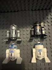 LEGO Star Wars Astromech Droid Lot of 4 Minifigures sw0213 sw0303 sw0217 sw0028