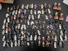 Lego Star Wars. 125 Minifigs.  Ahsoka, Obi wan, Cad Bane, Cassian and More