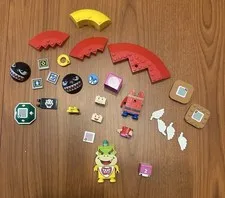 LEGO Super Mario Bowser Jr. Parts Lot Characters Tiles Wings Accessories