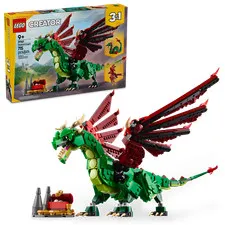 LEGO CREATOR: Medieval Dragon (31161) Dented Box Unopened 