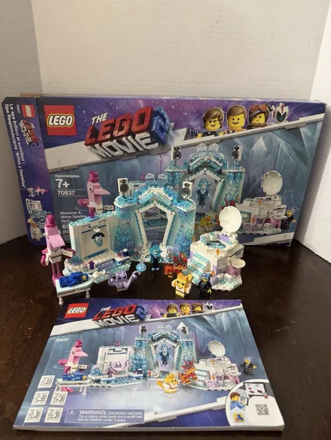 LEGO 70837 Movie 2 Shimmer & Shine Sparkle Spa 100% Complete w/ Box & Manual