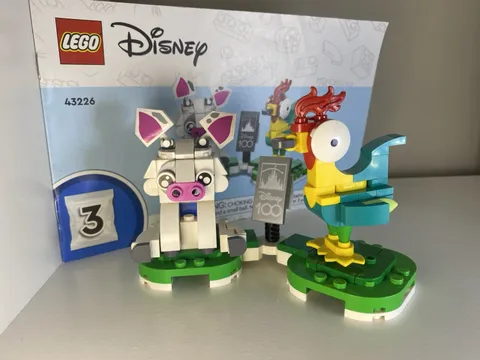 LEGO Disney’s Moana travelers Pua and Hei Hei Only