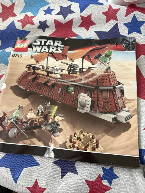 Lego Star Wars Jabba's Sail Barge 6210 Loose Pieces - SEE DESCRIPTION