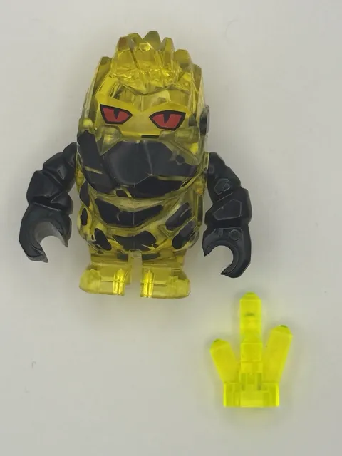 Lego Combustix Minifigure pm023 Power Miners 8188 Rock Monster Lot Rare