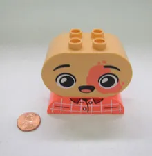 Lego Duplo Child Baby Moods Happy Sad Head & Clothes Specialty Printed Vitilago
