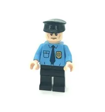 LEGO Minifigure Marvel Heroes Armored Truck Driver 76015 Doc Ock Truck Heist