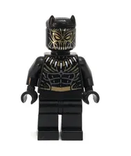 LEGO Black Panther Erik Killmonger set #sh0477 Excellent Condition