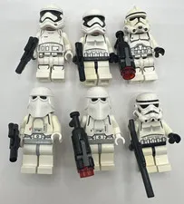 Lego Star Wars Storm Trooper Lot Pilot Snowtrooper Minifigure