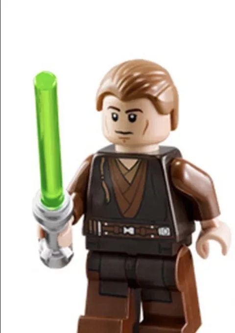 LEGO Star Wars Anakin Skywalker Padawan Minifigure SW0488 Republic Gunship 75021