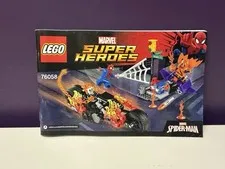 LEGO Spider-Man: Ghost Rider Team Up Instruction Manual Only Marvel