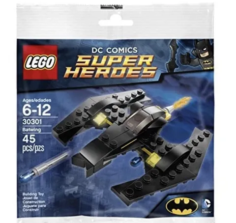 LEGO DC Comics Super Heroes Batman  #30301 Batwing 45 Pcs. PolyBag  New
