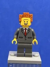 President Business (Smiling, Raised Eyebrows) tlm095 - The LEGO Movie Minifigure