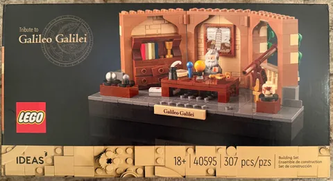 LEGO Ideas 40595 Tribute to Galileo Galilei Retired GWP, Sealed, New in Box