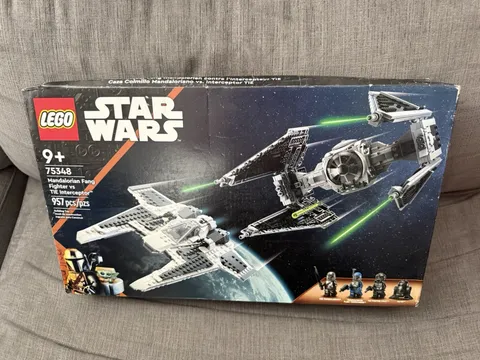 LEGO Star Wars: Mandalorian Fang Fighter vs. Tie Interceptor (75348) New Sealed