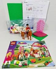 LEGO 7585 Belville Horse Stable 100% Verified Complete w Manuals Animals