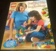 ⭐Lego Building Big Imaginations Spring 2000 Magazine Catalog⭐