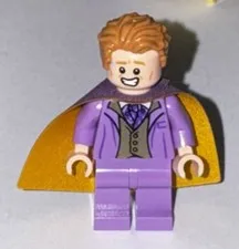 Lego Harry Potter Gilderoy Lockhart Minifigure 75978 Diagon Alley Lavender Torso
