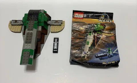 LEGO Star Wars Slave 1 Set 7144 Comes With Instructions No Mini Figure ￼