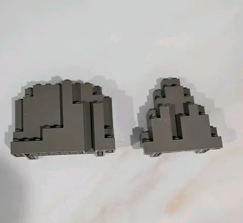Lego Castle Parts Lot BURP / LURP - Old Gray