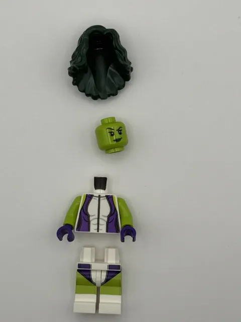 Lego Super Heroes - Marvel She-Hulk Minifigure sh0373 From Set 76078 2017 NEW