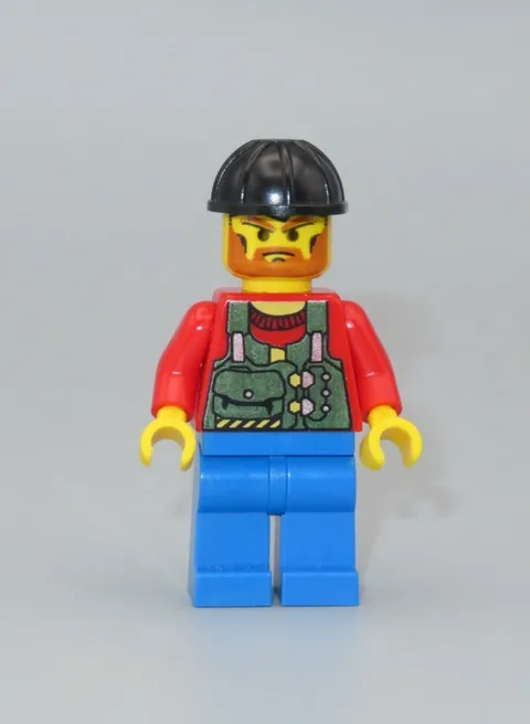 LEGO Rock Raiders Bandit green vest  Minifigure 4930 4990 4920