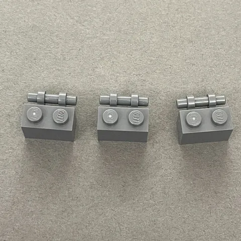 Lego 30236 Dark Gray Replacement Parts Pieces Lot of 3