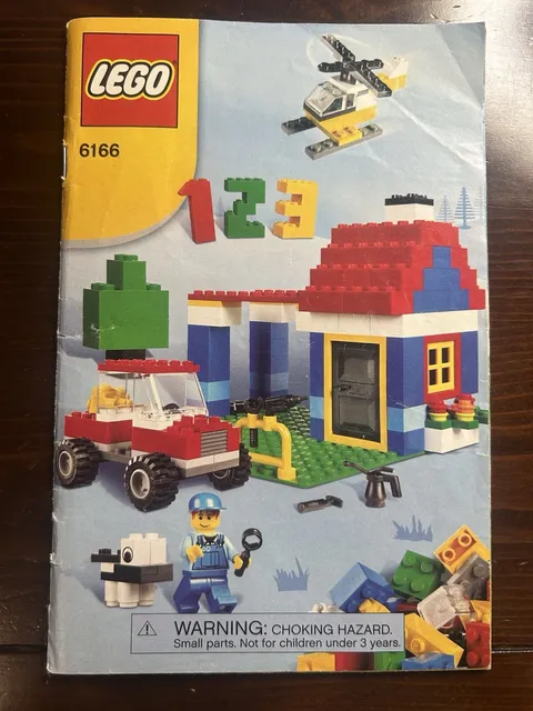 Lego 6166 Instruction Manual ONLY Ultimate Building Set Directions No LEGOS