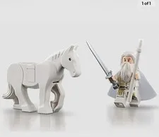 LEGO Lord of the Rings : Minas Tirith 11377 GANDALF + SHADOWFAX Minifigure