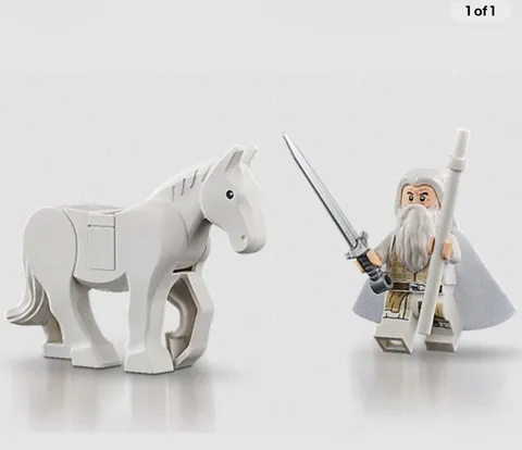 LEGO Lord of the Rings : Minas Tirith 11377 GANDALF + SHADOWFAX Minifigure