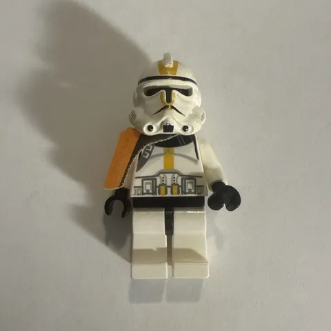 LEGO Star Wars SW0128 327th Star Corps Clone Trooper Phase 2 Orange Pauldron
