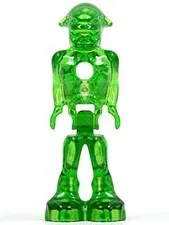 LEGO® Minifigure Space mm001 Mars Mission Alien w/Marbled Glow In Dark Torso