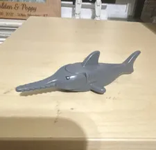 LEGO Gray Shark Animal Figure Piece Plastic Animals Interest
