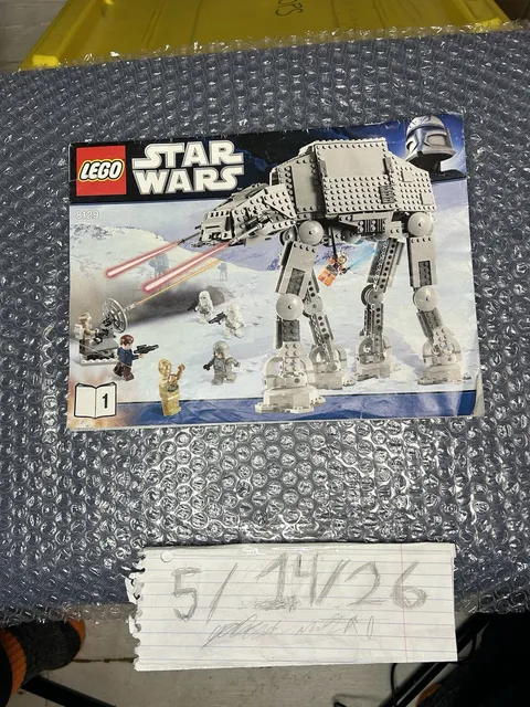 Lego Star Wars 8129 AT-AT Walker Instruction Manual Book #1 Only!