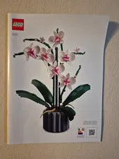 LEGO Botanicals: Orchid MANUAL ONLY, No Bricks=10311