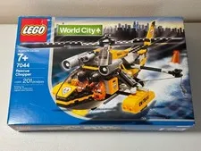 LEGO WORLD CITY 7044 RESCUE CHOPPER, BRAND NEW AND SEALED