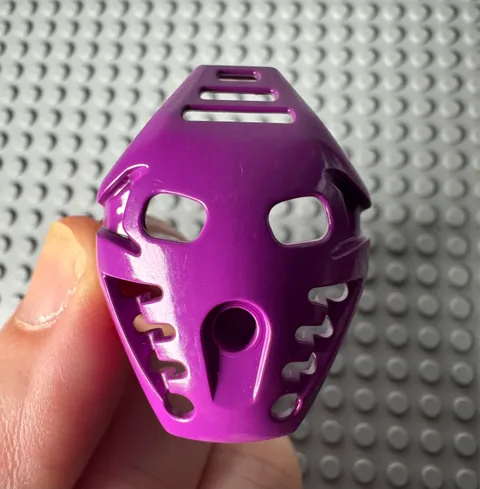 LEGO BIONICLE -- PURPLE KANOHI PAKARI MASK 32566 NICE