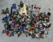 LEGO Minifigure Lot Batman Miles Morales Hulk Star Wars Keychain Magnet