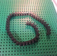 LEGO Technic Chain Link Large w/ Studs bb0076 Lot of 46 Black Used Genuine Parts