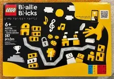 Lego Braille Bricks 40724 Play with Braille SPANISH Alphabet 287pcs NEW Open Box