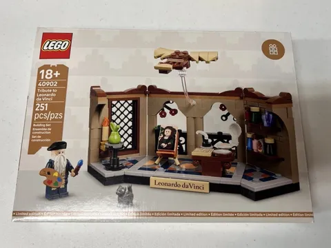 LEGO 40902 - Tribute to Leonardo da Vinci - GWP Limited Edition - New in Box
