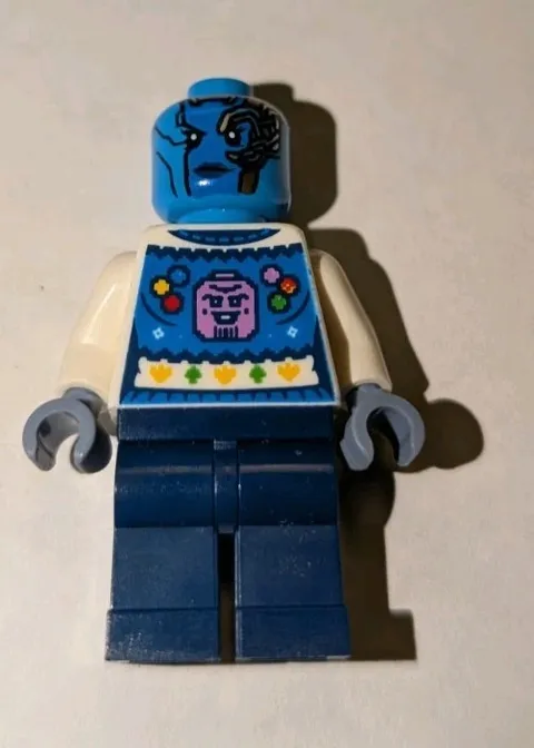 LEGO Marvel Nebula Holiday Sweater Minifigure sh0835 Guardians Galaxy Advent