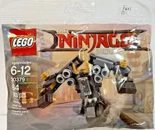 LEGO 30379 Ninjago Movie Quake Mech New Sealed Retired Polybag Ninja