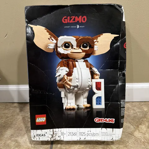LEGO Ideas Gremlins Gizmo Building Set 1125 Pcs For Adults 18+ New Damaged Box