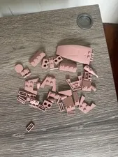 Lego Sand Red Lego Pieces