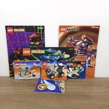 Lot of 6 Lego Space Instruction Manuals 6949 6452 6463 6905 6815 7313
