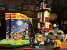 Lego Scooby-Doo! Haunted Lighthouse Set 75903 100% Complete With bonus SpongeBob