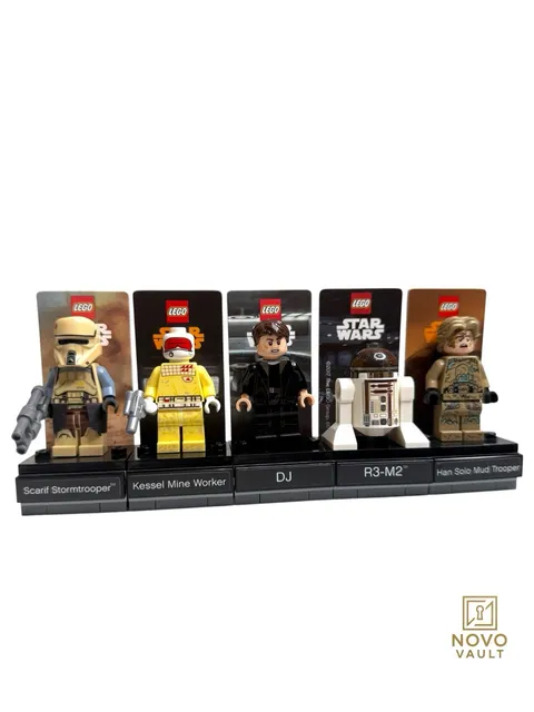 Lego Star Wars Solo Rogue One Movie Minifigure Polybag Combo Set DJ,Scarif +more